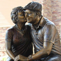 Éléments en Bronze artisanal personnalisable, couple de sculptures en métal, à faire soi-même, soldes