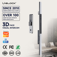 Cerradura Inteligente VXF-9 con Entrada sin Llave, Reconocimiento Facial 3D, Huella Dactilar, Contraseña, Código Digital, Tarjeta, Llave, APP Tuya, WiFi