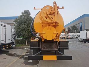 Camión de Succión de Aguas Residuales y Lodos de Alta Presión Dongfeng, Diésel Manual, 10 Metros Cúbicos, con Emisión Euro 6 - Product Image 4