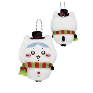 DHF 2025 New Japan Chiikawa Plush Keychain Merry <strong>Christmas</strong> Mini Doll Kawaii Stuffed Animal Pendant Xmas Gifts for Bag Decoration - Product Image 5