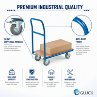 Chariot à roulettes avec plaque de chariot, chariot, plateforme pour entrepôt, camion, à main, livraison gratuite, Offre Spéciale