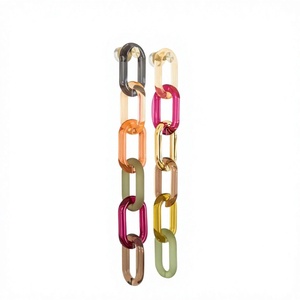 Luxury Colorful Resin Wall Chain Decorative Hanging Art Piece for Living Room <b>Bedroom</b> and Hallway <b>Decor</b> - Product Image 1