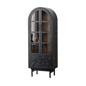 Moderno stile Wabi Sabi mobili in legno massello <span class=keywords><strong>per</strong></span> la casa di lusso unità di luce-piano soffitto libreria a parete armadio <span class=keywords><strong>per</strong></span> soggiorno <span class=keywords><strong>sala</strong></span> <span class=keywords><strong>da</strong></span> <span class=keywords><strong>pranzo</strong></span> - Product Image 1