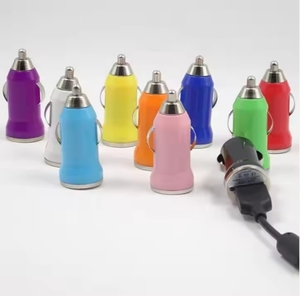 Custom Logo Ultra Short Mini Bullet Usb Car <b>Charger</b> Fast Charging Cargador - Product Image 4