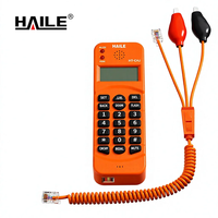 Testeur de câbles téléphoniques et réseau HAILE – Outil de test de raccordement pour technicien – Kit de câbles