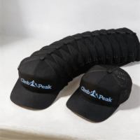 Gorra de Béisbol Deportiva Personalizada de 7 Paneles con Logotipo Bordado, Perforaciones Láser, Visera Curva Estructurada, Cierre a Presión, Gorra OEM con Diseño de Puntos Argyle y Tela de Rizo