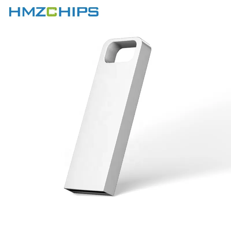 HMZCHIPS all'ingrosso OEM più veloce Cle impermeabile in metallo USB 2.0 4GB chiavette USB Pen Drive 2GB 8GB 16GB 32GB 64GB usb chiavette USB