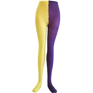 Mardi Gras Party <strong>Tights</strong> Purple <strong>Yellow</strong> Green Stretched Tight Leggings for Women Party Favors - Product Image 5
