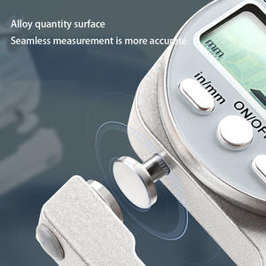 Jauge d'épaisseur à affichage numérique 0-10mm, coude plat, papier, poche d'épaisseur électronique, outil de mesure numérique, résolution 0.01mm - Product Image 2