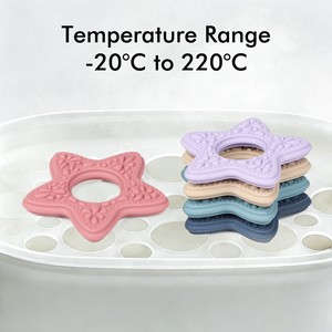 Juguete Sensorial y <span class=keywords><strong>Mordedor</strong></span> Newsun de Grado Alimenticio, Libre de BPA, en Forma de Estrella de Mar, de Silicona Suave, para Bebés de 0 a 24 Meses, Unisex - Product Image 6