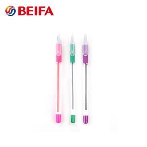 Beifa ब्रांड AA128 हरे रंग की स्याही रंग प्रचार प्लास्टिक Ballpoint कलम, थोक बॉल पेन - Product Image 5
