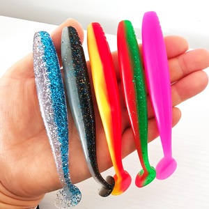 Leurre souple artificiel de 12 cm et 9,5 g, vente en gros d'usine, 8 couleurs, leurre <span class=keywords><strong>shad</strong></span>, ver souple personnalisé pour la pêche - Product Image 6