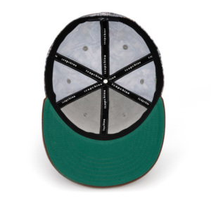 Gorra de Baloncesto Personalizada de 6 Paneles con Estampado, Fabricada en China, OEM ODM, 100% Poliéster - Product Image 6