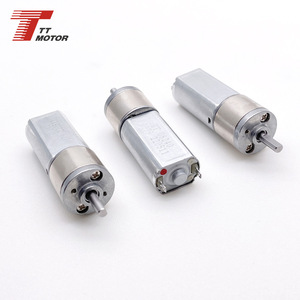 El fabricante suministra motores con engranajes de 16 mm de bajo ruido y engranajes totalmente metálicos, motores con engranajes de CC en miniatura de 6 V, funcionamiento silencioso. - Product Image 2