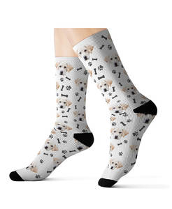 SOXTOWN — chaussettes à Photo personnalisées, bas quantité minimale de commande mc, Photo, imprimé numérique en 3D, personnalisées - Product Image 6