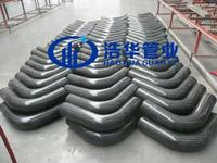 Tube de grand diamètre en UHMWPE résistant à l'abrasion, adapté au transport de sable et de résidus miniers sur de longues distances