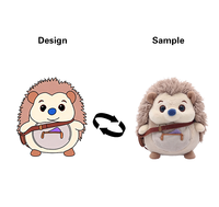 Peluche Personalizado al por Mayor con Logotipo Bordado, Animal de Peluche para Regalo Promocional