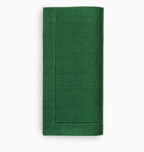 Servilletas de Lino 100% Naturales, Color Verde Bosque, Hechas a Mano con Dobladillo, Reutilizables, Cuadradas, Ecológicas para Uso en Aviones - Product Image 6