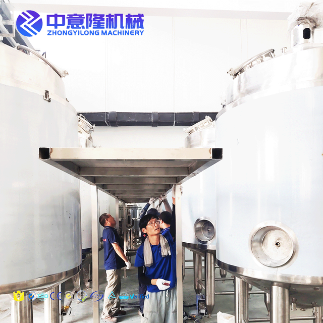 High Shear Silverson Mixer for Fluid Cream Oil Powder Emulsification Industrial Dispersing Homogenizer Mixing tank Factory Price