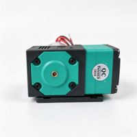 Pompe à diaphragme haute performance 7W 24V DC, 300ml/min, moteur à balais de charbon, micro-pompe à vide pour imprimante jet d'encre et équipement médical