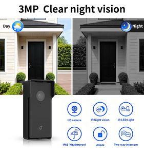 Videoportero Inteligente WiFi para el Hogar, <span class=keywords><strong>Precio</strong></span> de Fábrica, Videoportero Inalámbrico con Cámara, Intercomunicador Inalámbrico - Product Image 3