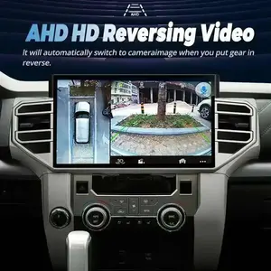 Radio para Auto de 14.6 Pulgadas para <span class=keywords><strong>Toyota</strong></span> <span class=keywords><strong>Tundra</strong></span> <span class=keywords><strong>2020</strong></span>-2024, Android 13, Pantalla QLED, Estéreo, GPS, Navegador, Reproductor Multimedia, Video, CarPlay - Product Image 4