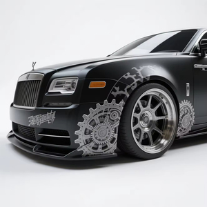 Autocollant de pare-chocs découpé sur mesure avec logo personnalisé - Product Image 2