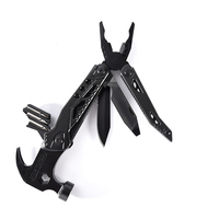 MUPL-071 Pince multifonction pliable en acier inoxydable, écologique, avec marteau, couteau et ouvre-boîtes personnalisables
