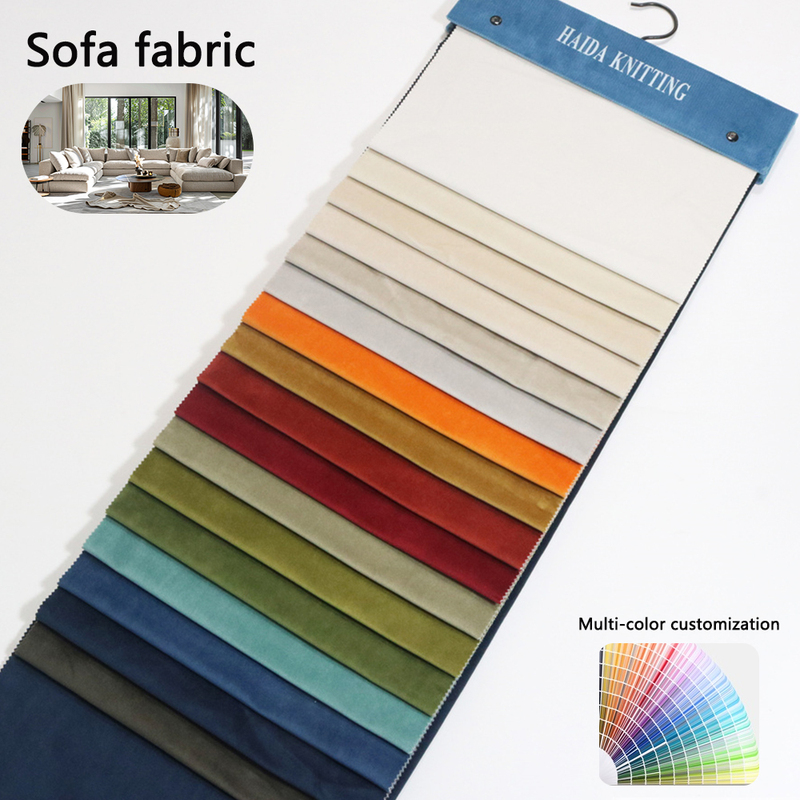 Home Textile 100 Polyester Knitted Velvet