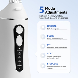 <span class=keywords><strong>Irrigador</strong></span> Bucal Inalámbrico IPX7 de Alta Presión con Boquillas Ajustables, Masajeador de Encías para Limpieza Dental - Product Image 6