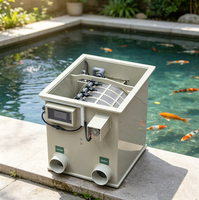 Filtre à tambour automatique pour bassins à koïs 20m³/h – Filtre pour aquarium, bassin à poissons, aquaculture