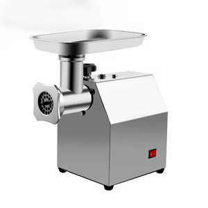 Picadora de Carne Eléctrica de Acero Inoxidable, Picadora de Carne Automática Multifuncional de Sobremesa Pequeña, de Grado Alimenticio Comercial - Product Image 1
