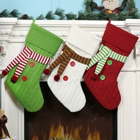 Sac cadeau de Noël, décoration de fête, sac en velours pelucheux pour cadeaux, rangement de bonbons, ornement d'arbre de Noël, fournitures de fête festive