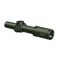 Lunette de visée tactique haute définition T-eagle EOX1.2-6X24IR, compacte en aluminium, optique SFP rouge et verte, 30 mm