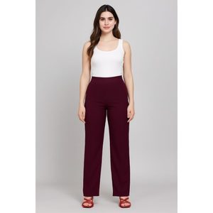 Pantalon droit basique en tissu doux, taille haute, taille élastique, pour un usage quotidien, confortable, décontracté, tailles 26 à 36 - Product Image 6