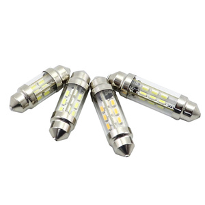 <span class=keywords><strong>Bombillas</strong></span> LED Festoon, Luces de Lectura, Luces de Matrícula, Doble Extremo, 6V 12VDC 24V, LEDs SMD3014, 1W-1.5W, Regulables - Product Image 3