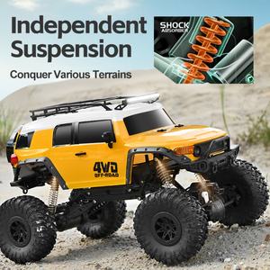 รถปีนเขาบังคับวิทยุ SJY-P10A12 ขนาด 1/10 ความเร็วสูง 12 กม./ชม. 2.4g พลังแรง รถดริฟท์สี่ล้อ รถบังคับวิทยุไฟฟ้า - Product Image 3