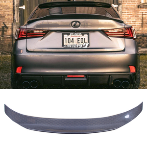 Aileron arrière de coffre en fibre de carbone style nid d'abeille PSM pour IS E3 3ème génération 2013-2020 - Product Image 1