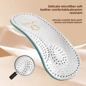 Sol Sepatu Ortopedi untuk Pria dan Wanita dengan Kaki Rata, EVA Bernapas, Kulit PU, Penyerap Keringat, Penghilang Bau, Penyangga Lengkung Kaki - Product Image 3