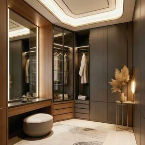 Balom - Armarios de Madera Personalizados de Alta Calidad para Dormitorio, Armarios Modernos y Económicos para Ropa, Venta Directa de Fábrica OEM - Product Image 5