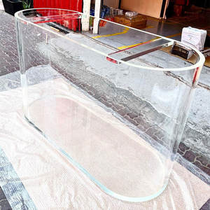 Paneles acrílicos de acuario grandes de alta calidad, hojas acrílicas gruesas personalizadas para acuario - Product Image 3