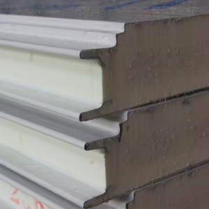 Chất lượng cao 30/40/50/75/100/120/150mm tường và mái EPS/rockwool/PU/PIR cách điện bánh sandwich Panel - Product Image 5