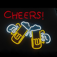 Enseigne LED néon personnalisable intérieure/extérieure, enseigne en lettres acryliques néon sur mesure, décoration pour bar, mariage, maison, alimentation CC
