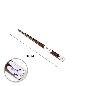 5 Đôi Đũa Nhật Bản Bằng Gỗ Cổ Điển Họa Tiết Hoa Anh Đào Bộ Quà Tặng Gậy Thái Nhỏ Tái Sử Dụng 23Cm/9 Inch Thiết Kế Theo Yêu Cầu Hàng Đầu - Product Image 5