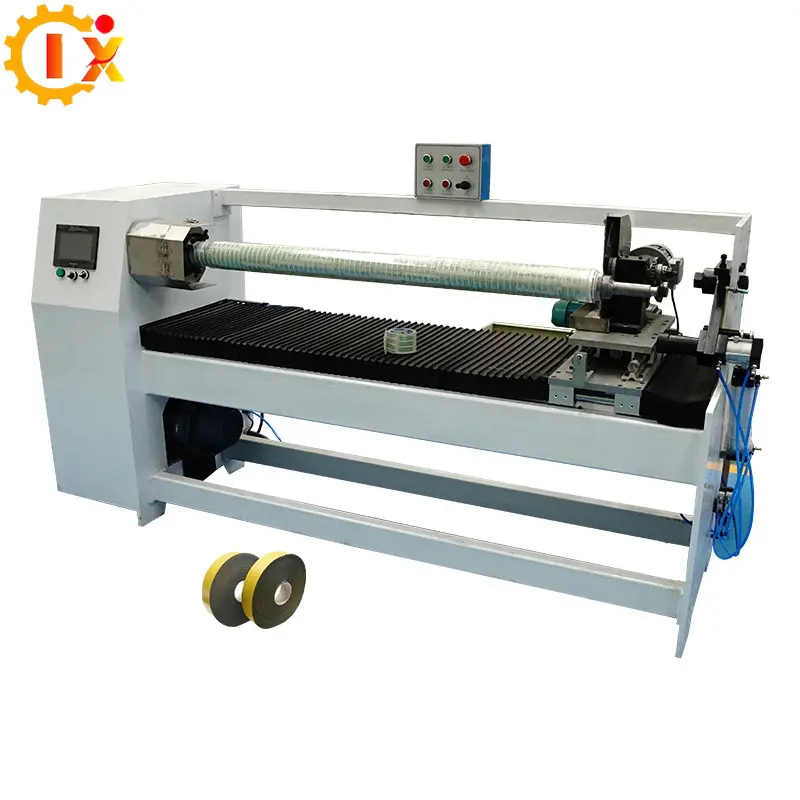 GL-701P High quality pvc electrical tape cutting machine pe pet foam craft tape slitting machine