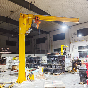 Motorized Pillar Cantilever Jib Crane 500kg 1 Ton for Workshop <b>Material</b> <b>Handling</b> - Product Image 3