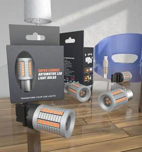 Lampadina <span class=keywords><strong>LED</strong></span> 1156 7440 <span class=keywords><strong>P21w</strong></span> Bau15s 40smd 45smd 3030 per Interni Auto, Luce Rossa Stroboscopica, <span class=keywords><strong>Retromarcia</strong></span>, Freno 3156 - Product Image 6