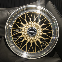 Jantes Forgées sur Mesure en 2 Pièces 18 15 16 Pouces Concaves 4x100 5x120.65 Jantes RS Forgées en 2 Pièces pour BMW E30 Golf Mk2 Jaguar XJ