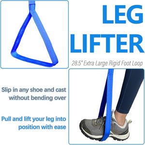 Chuanqi 42-дюймовый подъемник для ног после замены тазобедренного сустава и операции на колене Жесткий Ремень с несколькими петлями для ног модель 2133 - Product Image 5