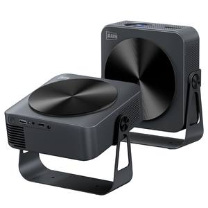 Mini projecteur portable Android 4K 1080P Full HD Home Cinéma Netflix Haut-parleur HIFI Correction automatique de la distorsion trapézoïdale Vidéoprojecteur Europe AUN A005 - Product Image 1